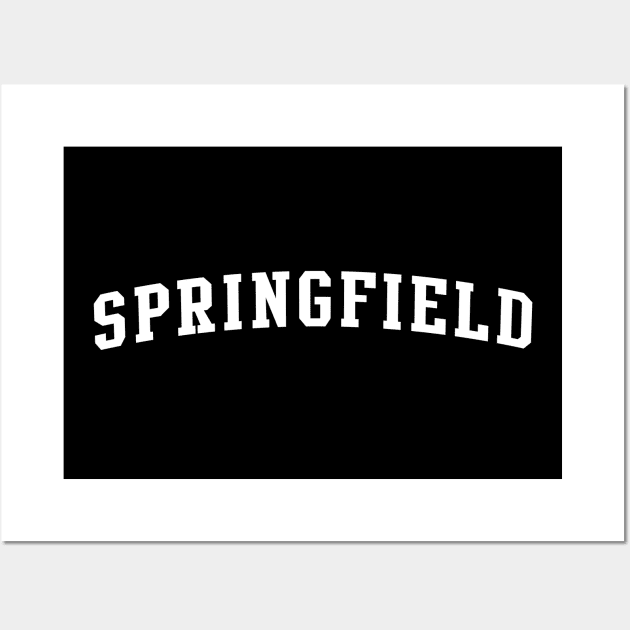 springfield Wall Art by Novel_Designs